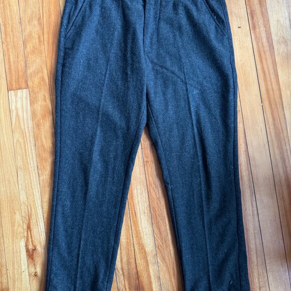 I Love Ugly - Slim Kobe Pant - Regular - Dark Olive Wool - Picture 4 of 5